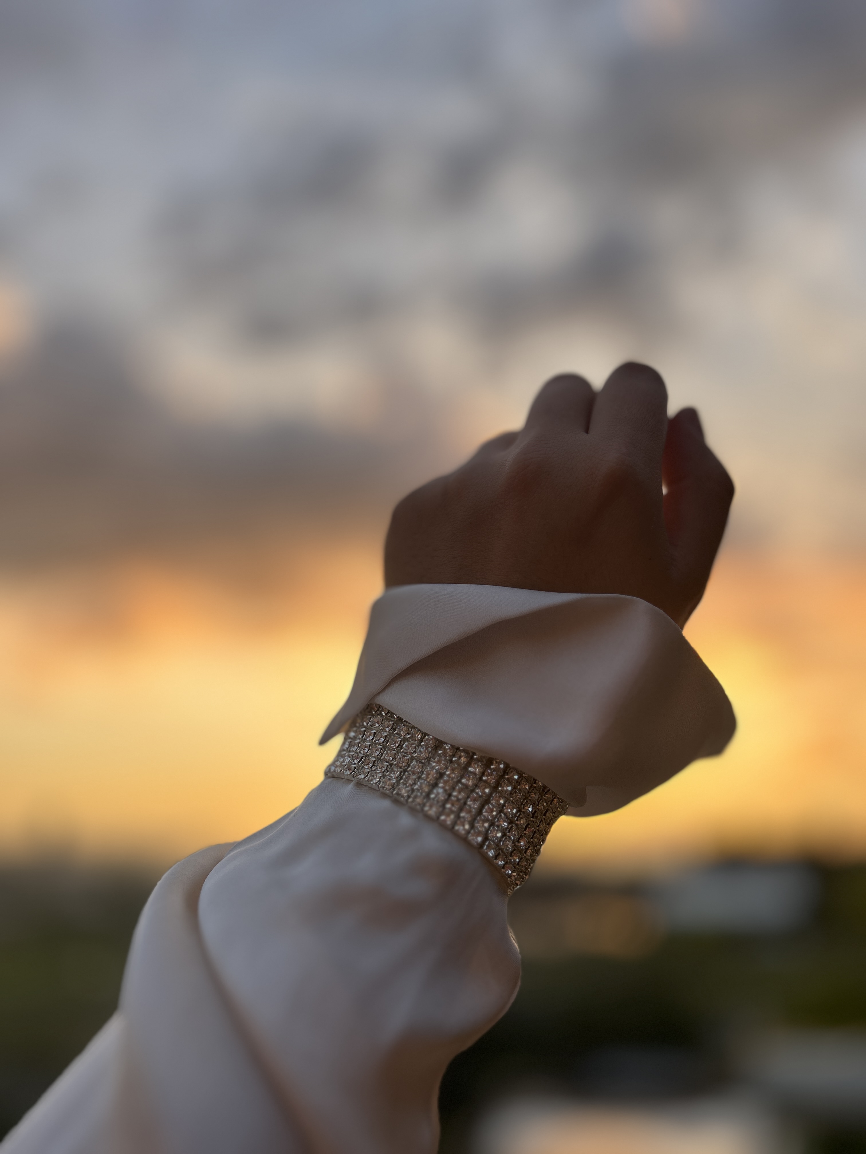 Crystal Pavé Cuff